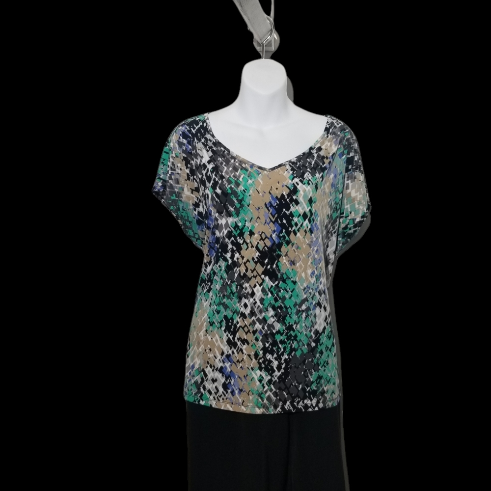 Worthington Top Sz XL Stretchy Shirt Like New